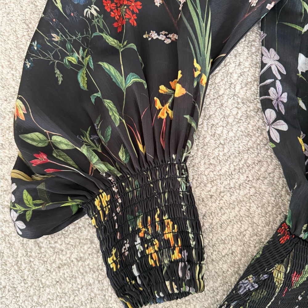 Alexis floral print knee length dress - Picture 7 of 11